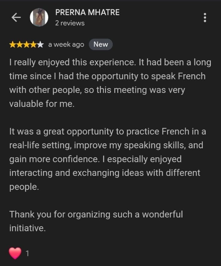 Real Student Review Screenshot 5