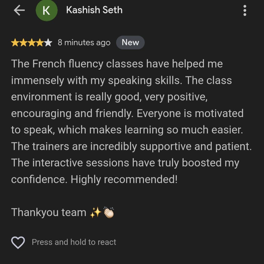 Real Student Review Screenshot 7
